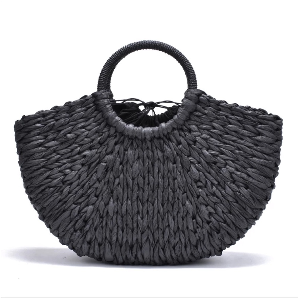 Straw Beach Handbag